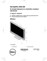 Dell OptiPlex 9020 All In One Stručná príručka spustenia