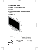 Dell OptiPlex 9020 All-In-One Stručná príručka spustenia