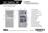 Dell OptiPlex 980 Stručná príručka spustenia