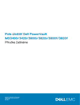 Dell PowerVault MD3800f Stručná príručka spustenia