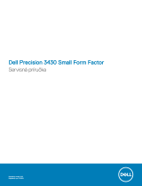 Dell Precision 3430 Small Form Factor Návod na obsluhu
