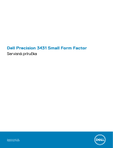 Dell Precision 3431 Návod na obsluhu