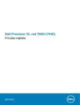 Dell Precision 7510 Návod na obsluhu