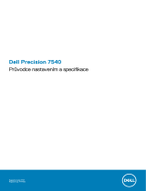 Dell Precision 7540 Návod na obsluhu