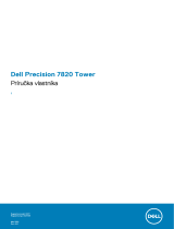 Dell Precision 7820 Tower Návod na obsluhu