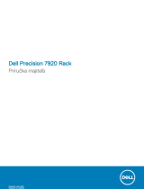 Dell Precision 7920 Rack Návod na obsluhu