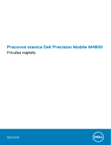 Dell Precision M4800 Návod na obsluhu