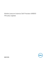 Dell Precision M6800 Návod na obsluhu