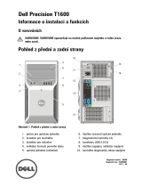 Dell Precision T1600 Stručná príručka spustenia