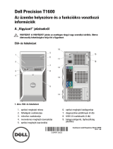 Dell Precision T1600 Stručná príručka spustenia