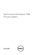 Dell PRECISION T1650 Návod na obsluhu