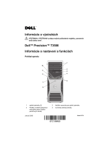 Dell Precision T3500 Stručná príručka spustenia