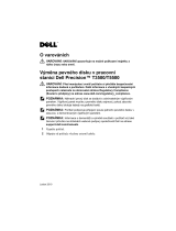 Dell Precision T5500 Užívateľská príručka