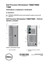 Dell Precision T7600 Stručná príručka spustenia