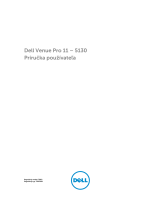 Dell Venue 5130 Pro (32Bit) Užívateľská príručka