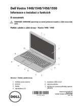 Dell Vostro 1450 Stručná príručka spustenia