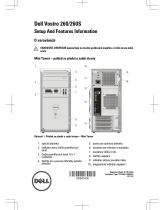 Dell Vostro 260 Stručná príručka spustenia