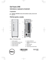 Dell Vostro 270s Stručná príručka spustenia