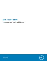 Dell Vostro 3580 Návod na obsluhu
