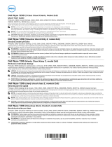 Dell Wyse 7010 Thin Client / Z90D7 Stručná príručka spustenia