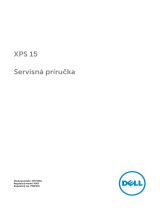 Dell XPS 15 9550 Používateľská príručka