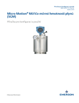 Micro Motion Měřiče měrné hmotnosti plynů-SGM Návod na obsluhu