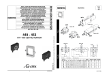 Asco Series 449 453 MT4 Centre Trunnion Návod na obsluhu