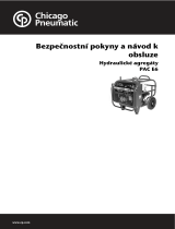 Chicago Pneumatic PAC E6 Návod na používanie