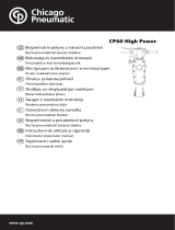 Chicago Pneumatic CP60 High Power Návod na používanie