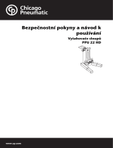 Chicago Pneumatic PPU 22 HD Návod na používanie