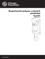 Chicago Pneumatic PDR 30 T Návod na používanie