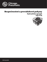 Chicago Pneumatic PAC P 18 Návod na používanie