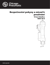 Chicago Pneumatic RDR 48 R Návod na používanie