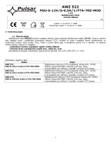 Pulsar AWZ522 Návod na používanie