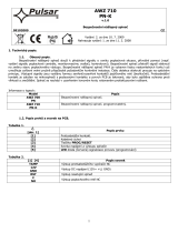 Pulsar AWZ710 Návod na používanie