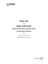Pulsar MSRK1012 - v1.0 Návod na používanie