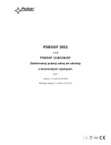 Pulsar PSBSOF2012 - v1.0 Návod na používanie