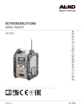 AL-KO Akku-Radio "WR 2000"" Používateľská príručka