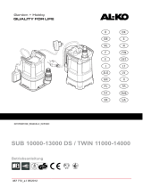 AL-KO Klarwasser-Tauchpumpe "SUB 120000 DS Comfort" Používateľská príručka