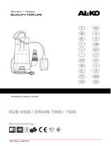 AL-KO Submersible Pump SUB 6500 Classic Používateľská príručka