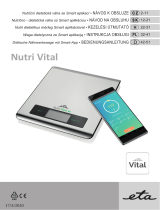 eta Nutri Vital 079090000 Návod na obsluhu