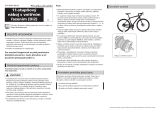 Shimano SG-S705 Používateľská príručka