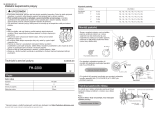 Shimano FH-2200 Service Instructions