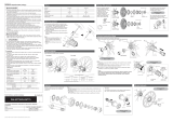 Shimano WH-MT75 Service Instructions