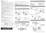 Shimano WH-MT55-F15-29 Service Instructions