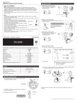 Shimano FD-2300 Service Instructions