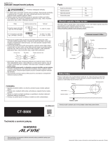 Shimano CT-S500 Service Instructions