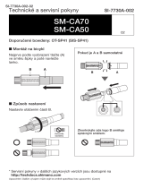 Shimano SM-CA70 Service Instructions