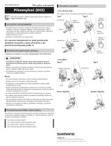 Shimano FD-M8070 Používateľská príručka