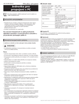 Shimano SM-PCE1 Používateľská príručka